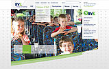 Gestaltung und Programmierung der RVE Website